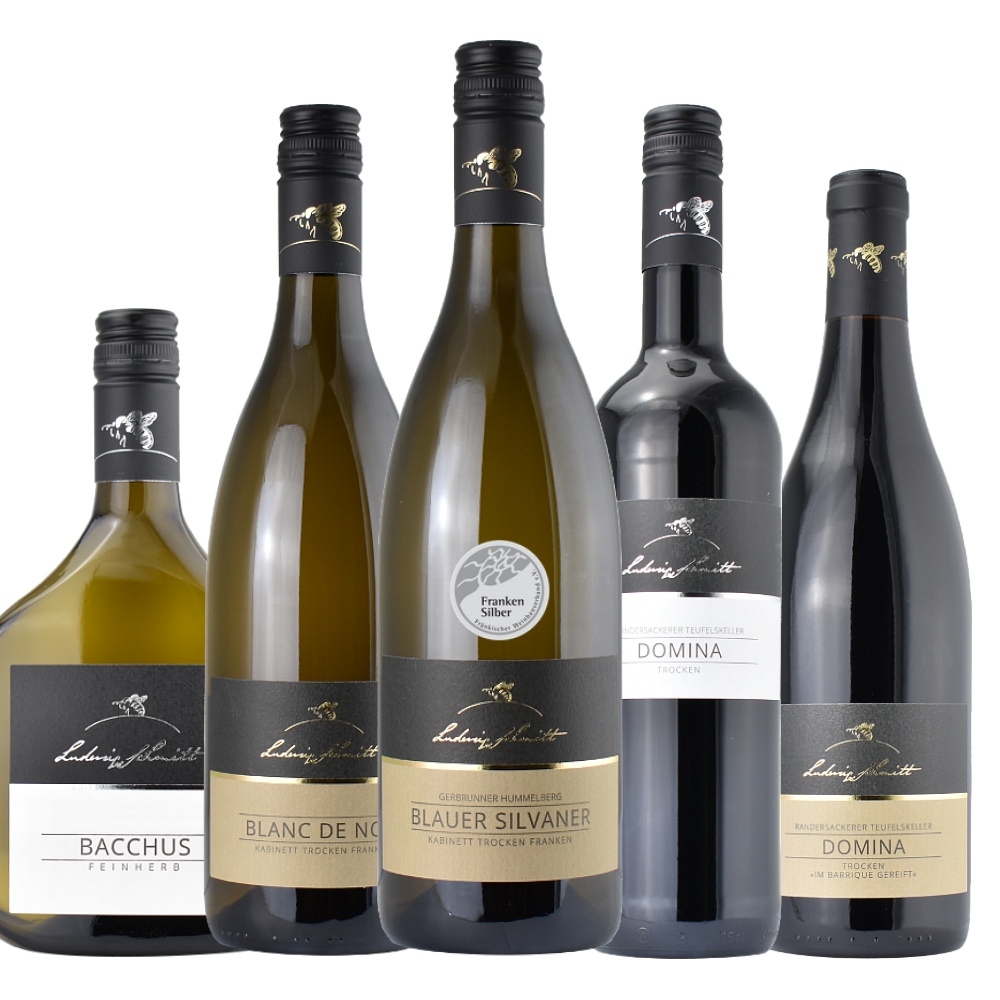 Probierpaket Frankenwein — 6 Flaschen – Flasche